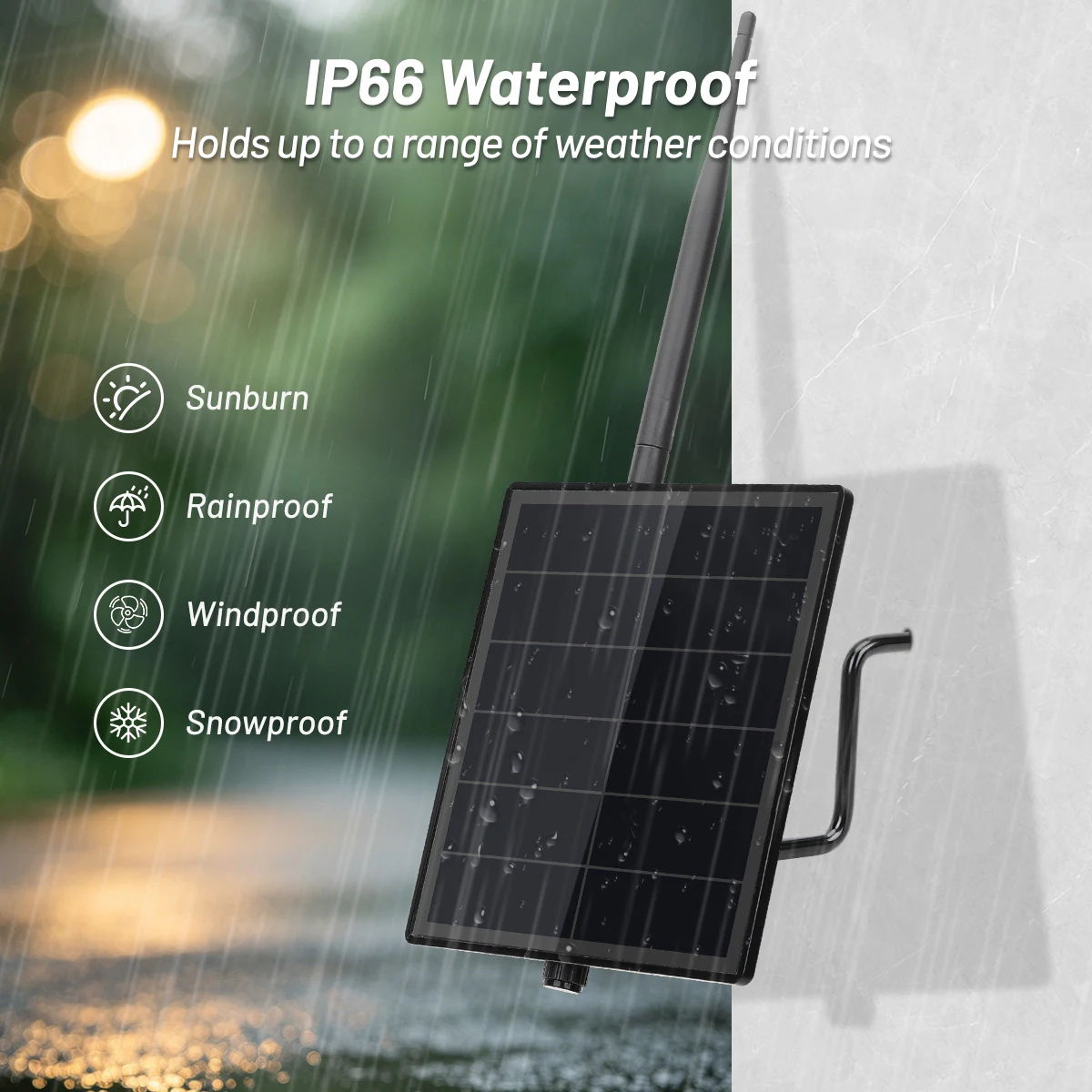Outdoor Meshtastic Solar-Knoten mit GPS-Modul Heltec ESP32 LoRa V4 Meshcore Repeater 5W Solarpanel Mesh-Netzwerk WiFi LoRa BLE – Detail 9