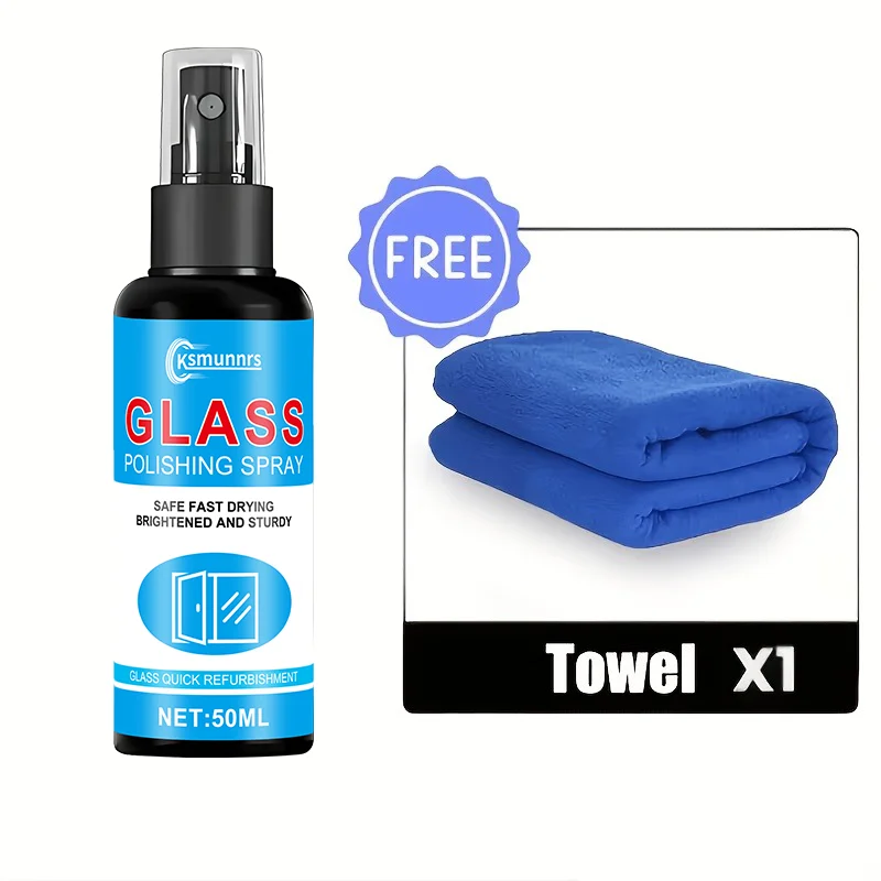 Picture 6: Bathroom Glass Refresh Spray, Hard Water Stain Remover for Shower Doors, Tile Cleaner, Effective Solution for Bathroom and RV, F