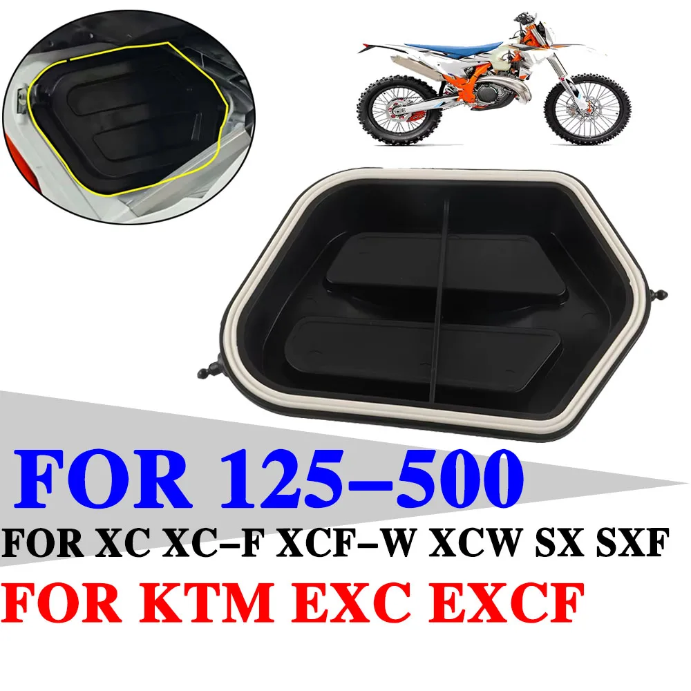 For KTM EXC EXCF XC XC-F XCF-W XCW SX SXF 125-500 2023-2025 Motorcycle Accessories Air Filter Cover Air Box Wash Cover Protect