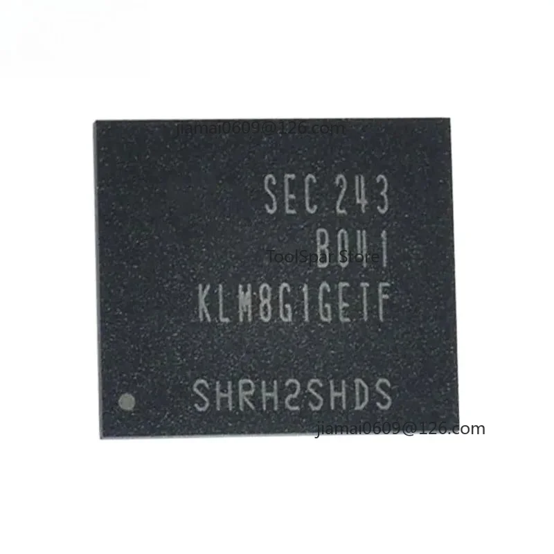 KLM8G1GETF-B041 eMMC Memory Chip, 8G BGA153 DDR eMMC 5.1 1-5PCS for Embedded System
