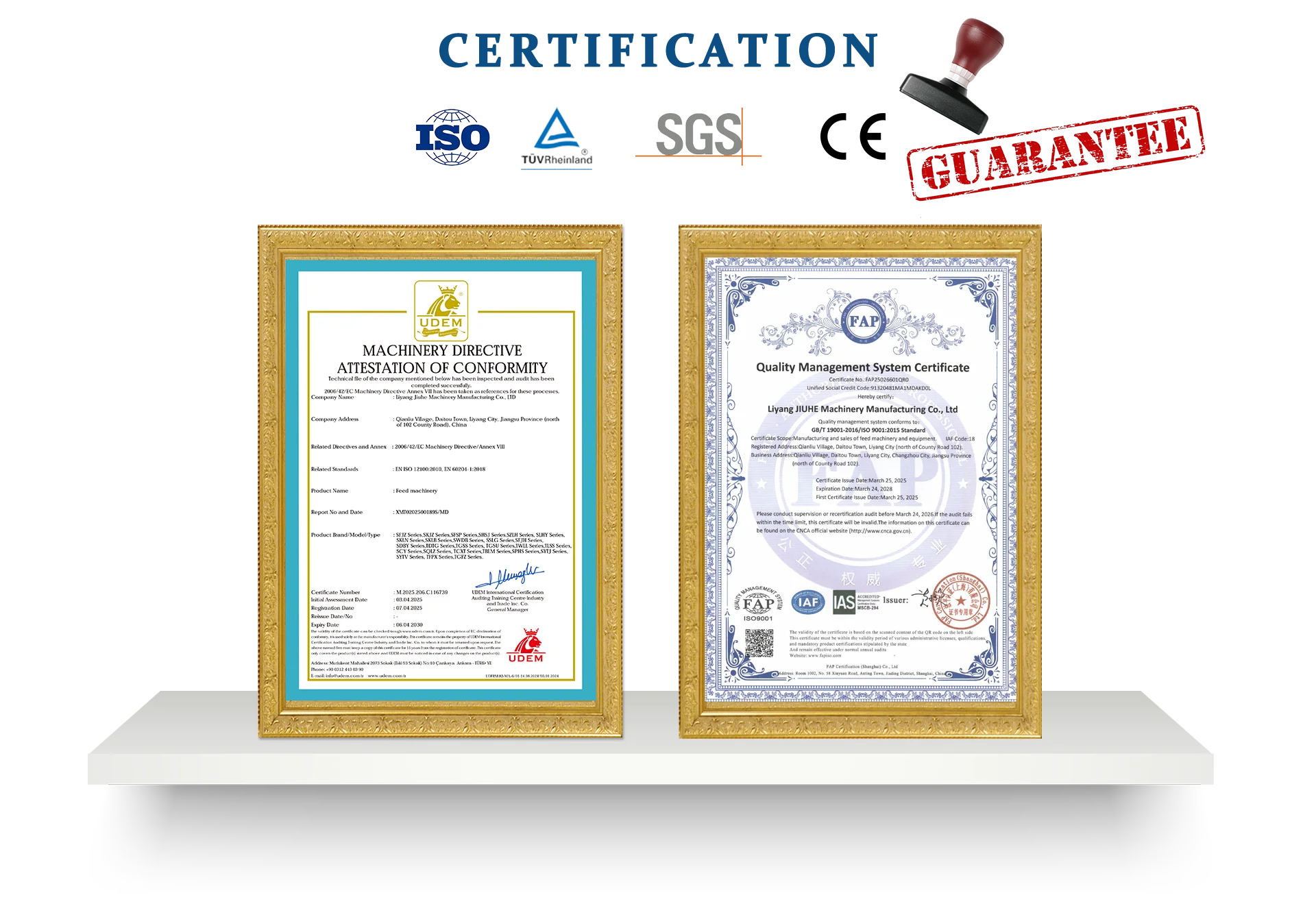 Langlebiger Tierfutter-Granulator, Geflügel, Schwein, Rinder, Schafe, Hühnerfutter, Pelletmaschine, Presswalze, Pelletmühle JIUHE