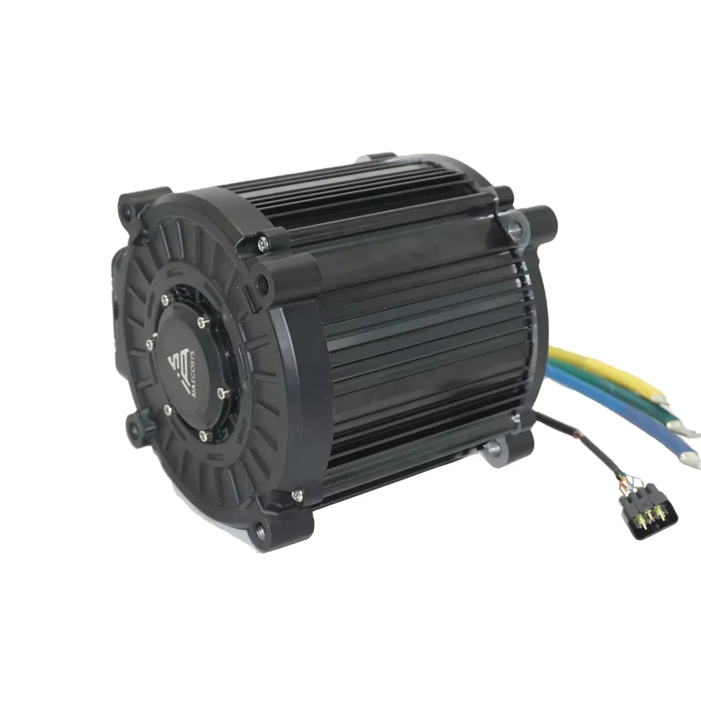 Hot selling:High-Speed Electric Motorcycle 8000W 90H Mid Drive Motor 180 Qs Motor New Condition