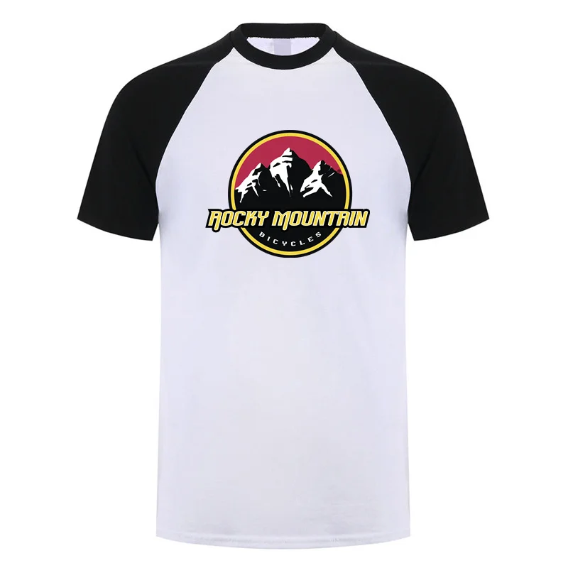 Camiseta Rocky Mountain Bike de verano para hombre, camisetas de algodón fresco de manga corta Rocky Mountain, camisetas de regalo Unisex, camiseta DZ-006