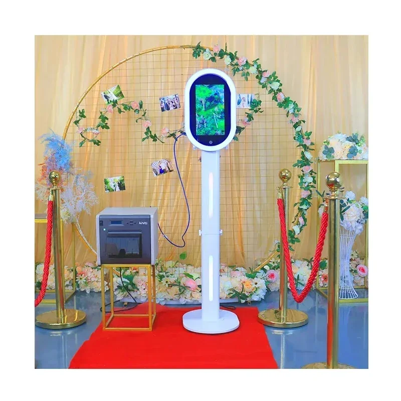 Tragbare Party Roaming Selfie Instant Station Photobooth Mirror Photo Booth Machine