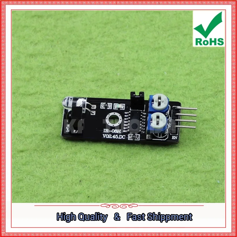 Infrared Barrier Module / Obstacle Avoidance Sensor / Black And White Line Recognition Distance Adjustable Board