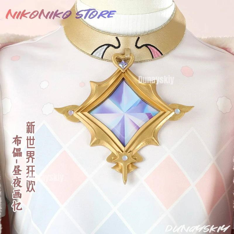 لعبة العالم الجديد كرنفال بليد كوسبفريه زي ثنائي الأبعاد كول طويلة الأكمام سترة الجينز مجموعة أنيمي الزي للجنسين الزي البدلة