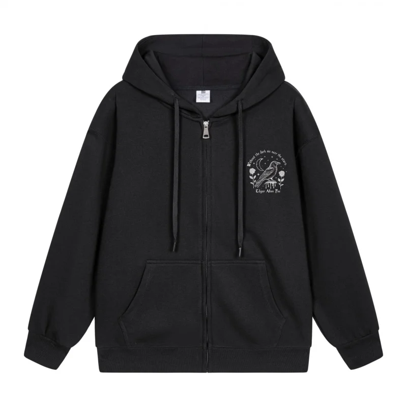 

Men's Zip-Up Hoodie Abstract Design On Black Hoodie Halloween in 2025 Casual Couples’ Style Halloween Theme Halloween Party Out