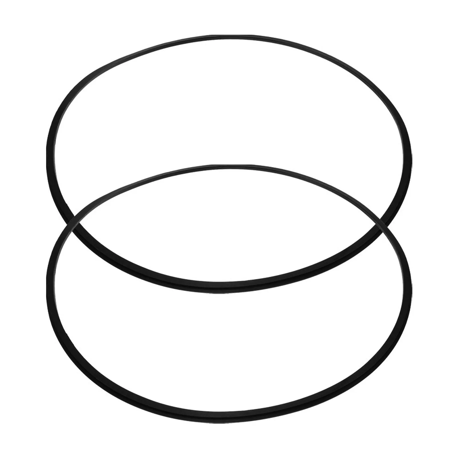 2Pcs Bar Chair Table Base Nylon Seal Ring Floor Protector Round Gasket for Salon Barber Stool Furniture Leg Scratch Prevention