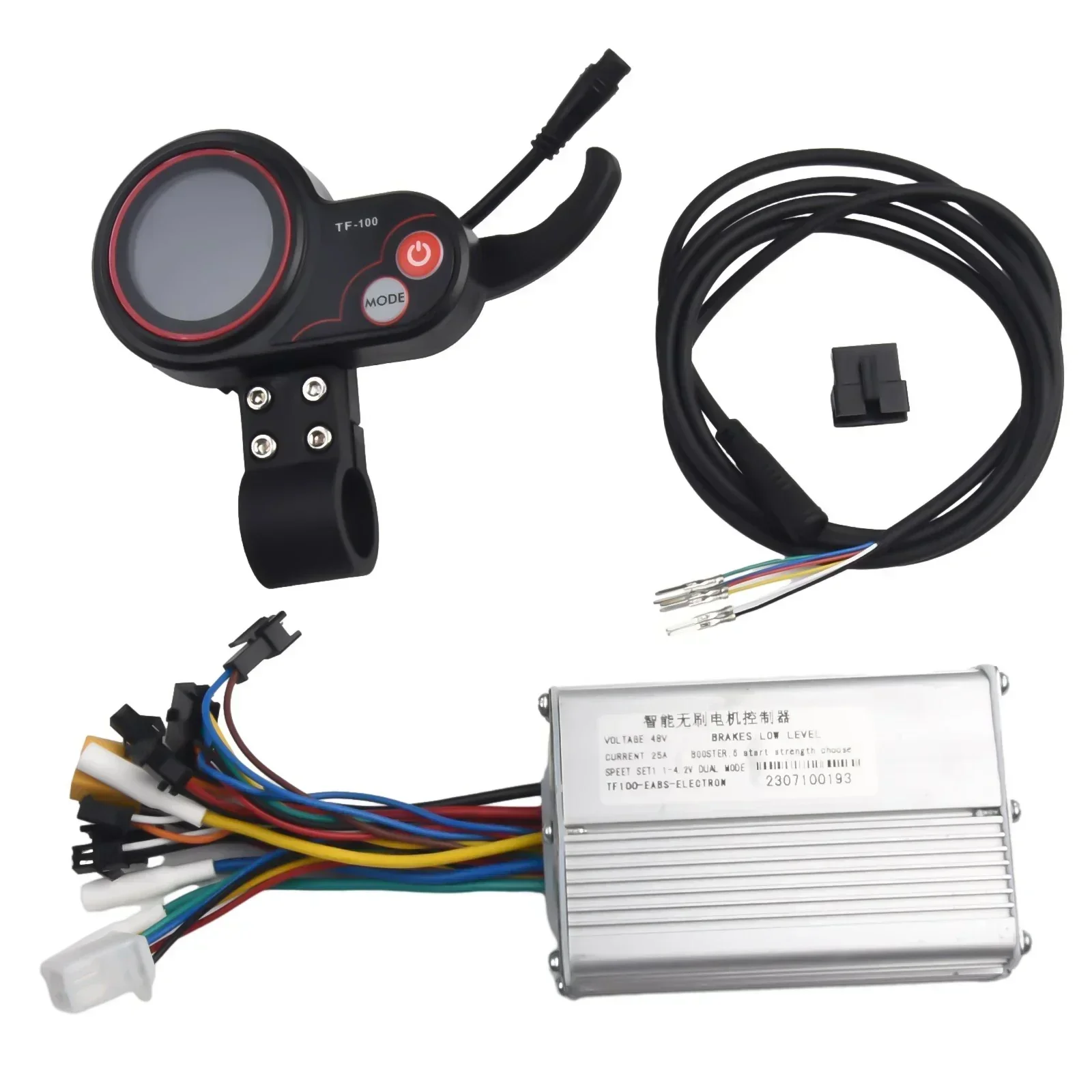 48V 25A 1200W Electric Scooter Controller Brushless Motor Controller Scooter Motor Controller WIth 6Pin Display For