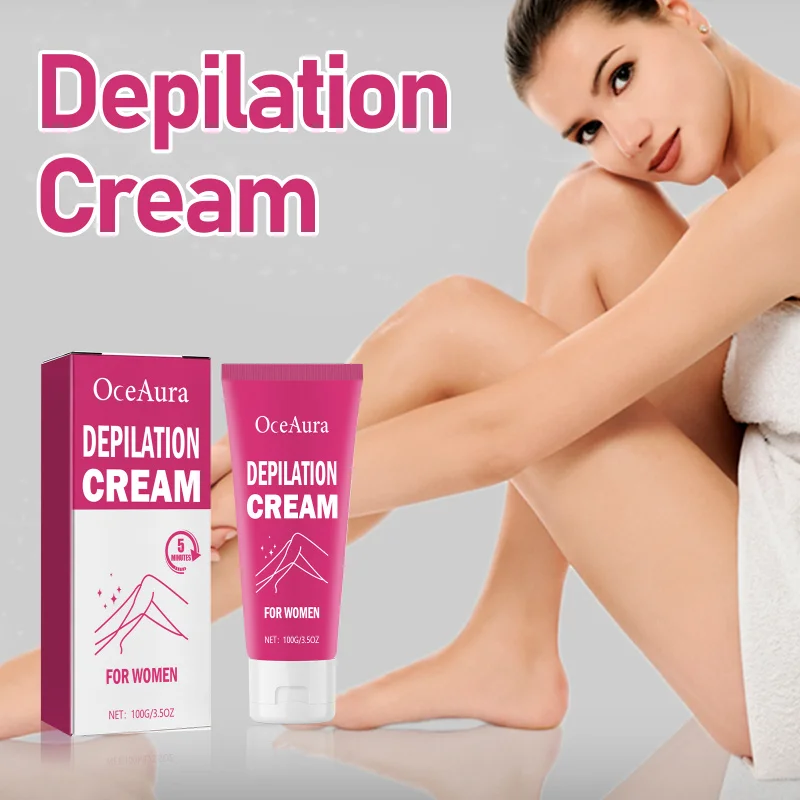 

Women'S Hair Removal Cream - Gentle Full Body Depilatory For Legs & Underarms, Moisturizing Formula For Smooth Skin