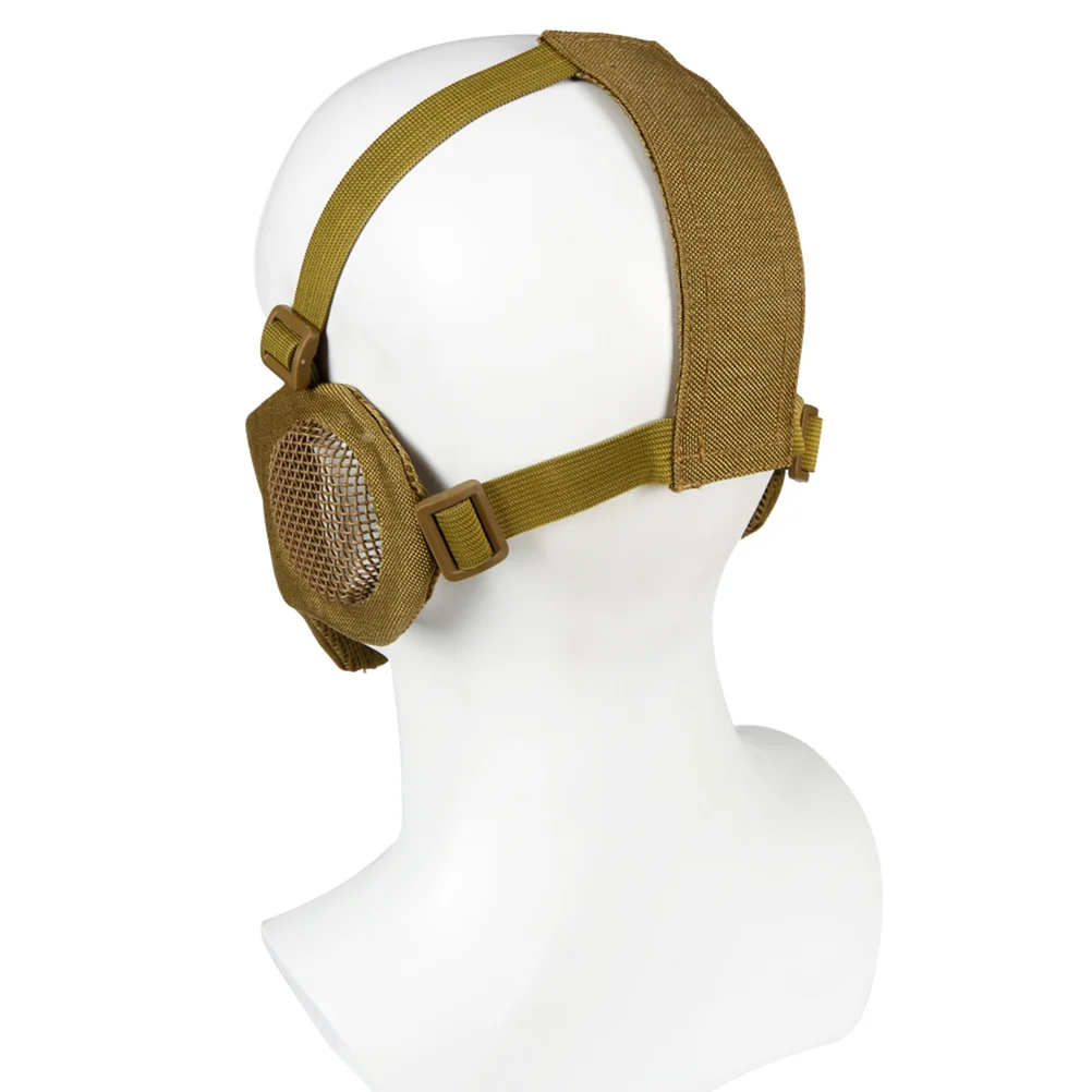 شبكة فولاذية نصف قابلة للتعديل منخفضة الكربون واقية للصيد في الهواء الطلق باللون الأسود