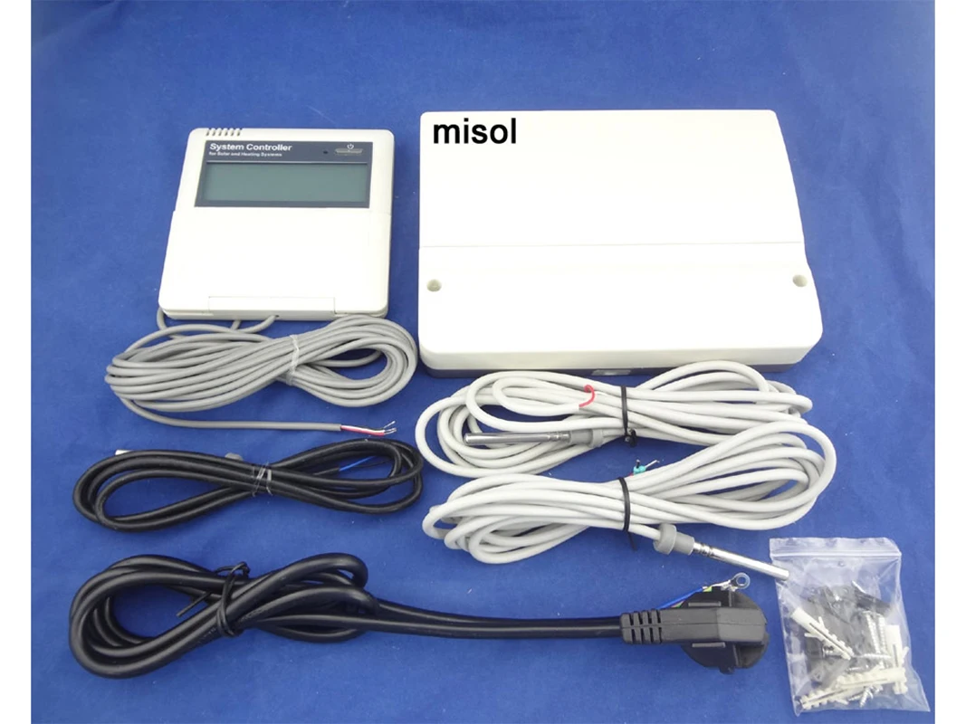 MISOL / 1pcs of CONTROLLER of SOLAR WATER HEATER, 220V, 3 temperature sensors 868-B