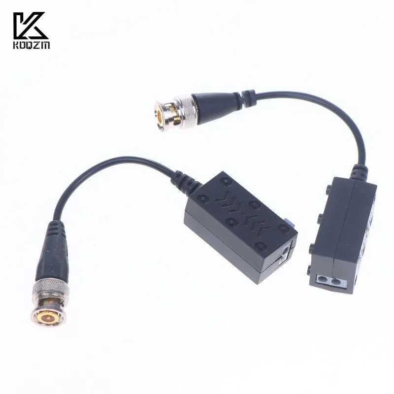 Supporto AHD/CVI/TVI 8MP 4K Telecamera Cat5e/Cat6 UTP Connettori cavo Twisted BNC CCTV Video Ricetrasmettitori passivi