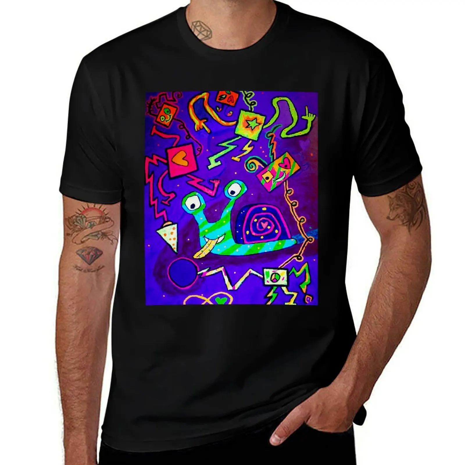 

Dancing t for (UV t shirt t cotton shirt man T-Shirt Light) for Happy T-Shirt shirts man man Robots
