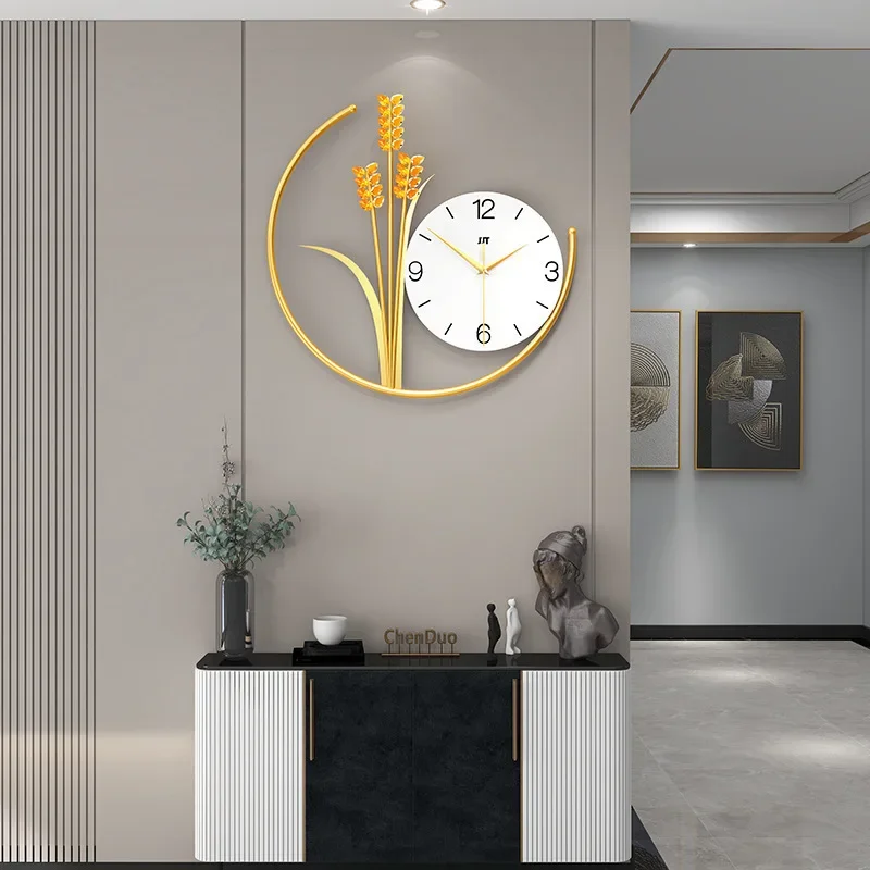 Modern Design Barley Wall Clock, Living Room, Kitchen, Wall Clock, Watch, Decorative Home Watch, Art Horologe, Home Decor