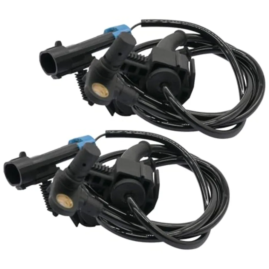 

2 шт. задних левого и правого датчиков скорости колеса из ABS-пластика, совместимых с Hummer H3 H3T # 15089904 15271077 15822874 15862988 ALS1740 06 0