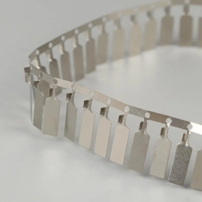 Stamping Terminal, Circular Nickel Plate, Butt Welding Terminal Plate, Wire Clip, Nickel Plate, 18650 Battery Cell Spring Plate