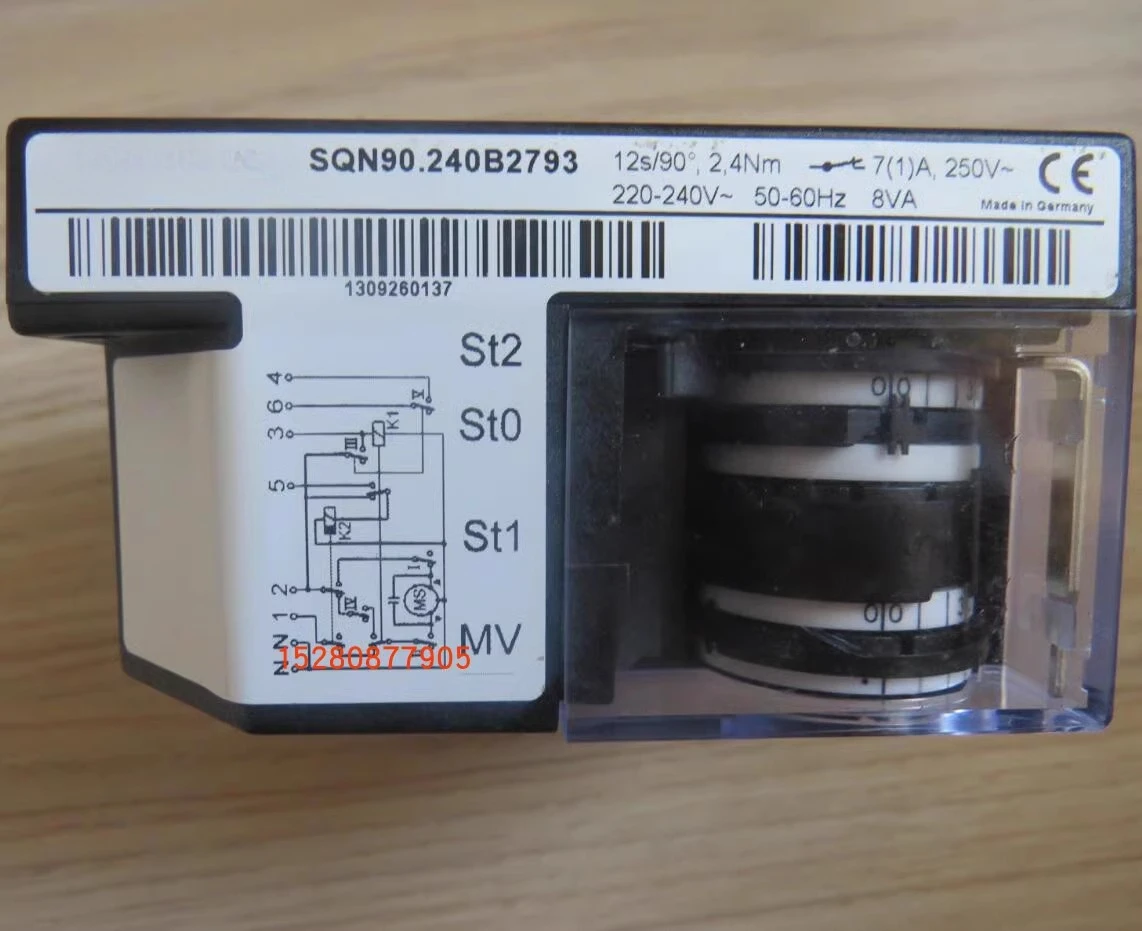 

SQN90.240B2793 Servo motor, damper actuator, burner SQN90.570A2793