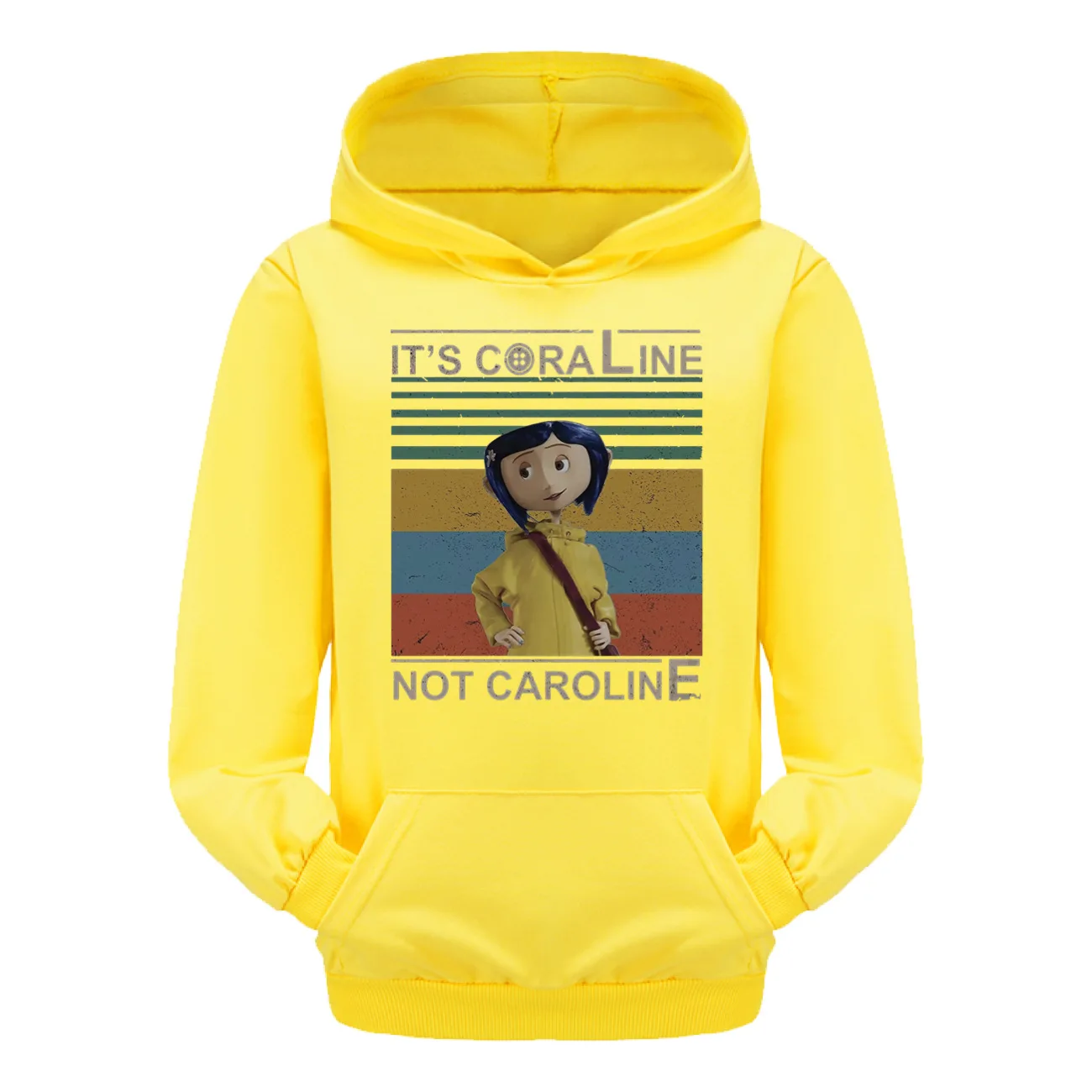 Coraline Fashion Hoodie Kids Clothes Girls Sweatshirt Kids Pullover Hoody Tops Boys Sweaters Cartoon Casual Jumpers3062