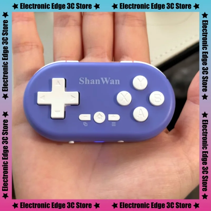 New Shanwan Lightweight Wireless Bluetooth Collectable Game Controller Portable Three Modes Multi Platform Wireless Connection