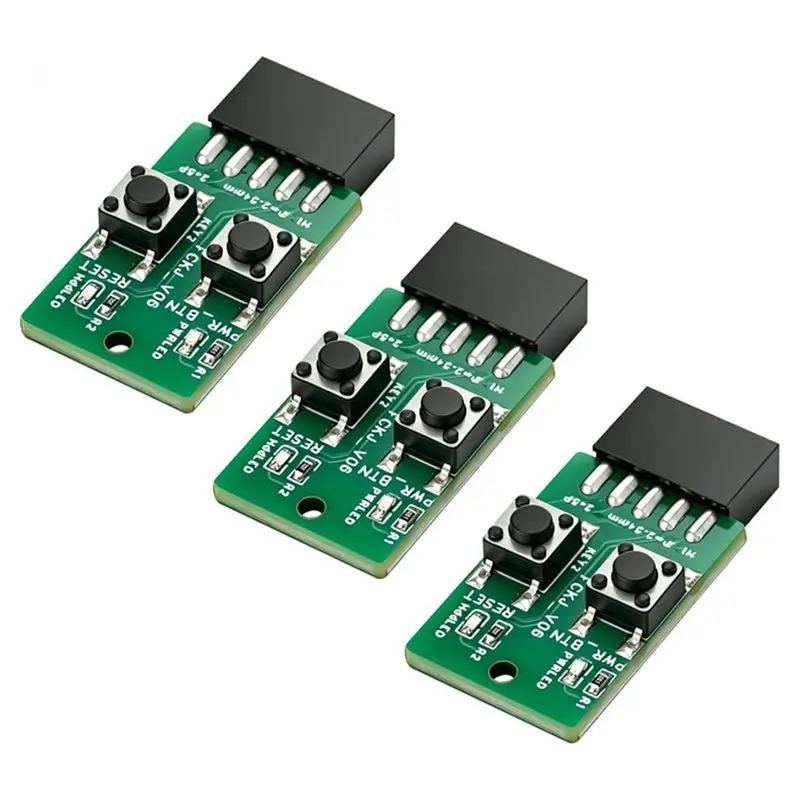 [novo-a25p]-modulo-externo-de-reset-de-energia-3-pecas-led-de-indicador-de-energia-do-pc-indicador-de-hdd-conector-de-placa-mae-de-9-pinos-para-teste-de-gabinete-de-computador-boa