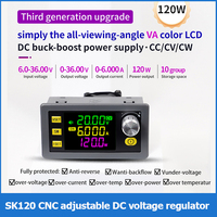 SK120 CNC Step-up Step-down DC Adjustable Voltage Regulated Power Supply Constant Voltage Constant Current Solar Charging Module