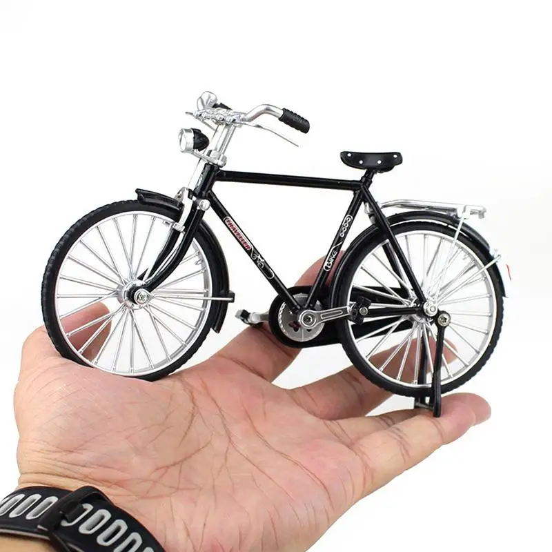 Toy Finger Bikes Collectible Model Finger Bikes Toys For House Tabletop Decor Retro Finger Bikes As Office Desk Bookshelf Dining