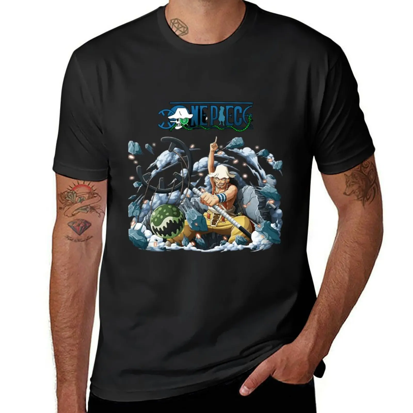 

one peice - Usopp - Manga Design \t \t\t T-Shirt anime shirts graphic tees quick-drying men graphic t shirts