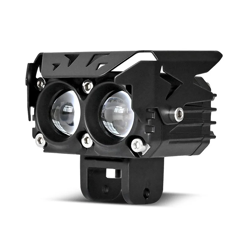 

High Performance Waterproof Projector Headlight for Motorcycle Integrated LED Lenses 12-80V 35W 3000K 6000K Dual-Color Switching