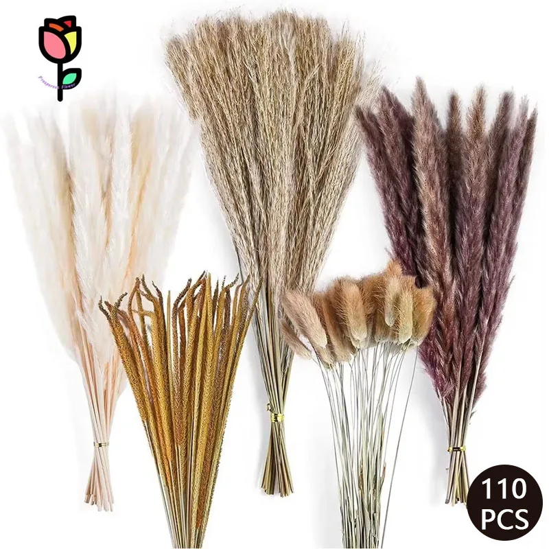 110 шт. пампасная трава, букет натуральных сушеных цветов, домашний декор в стиле бохо, искусственный кроличий хвост, трава, ваза, стол, сделай сам, свадебное украшение 110 шт. пампасная трава, букет натуральных сушеных цветов, домашний декор в стиле бохо, искусственный кроличий хвост, трава, ваза, стол, сделай сам, свадебное украшение