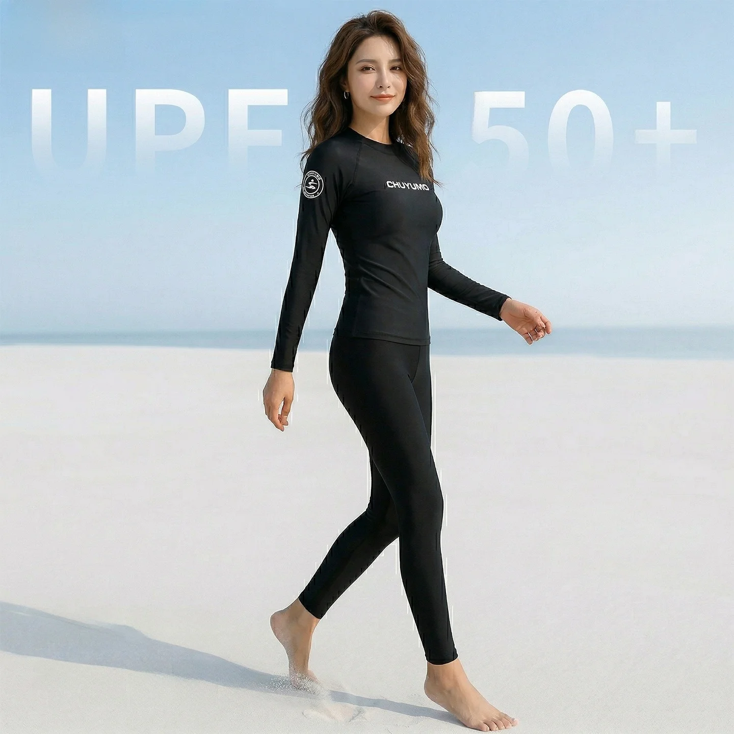 women's-slimming-wetsuit-swimsuit-surfing-suit-quick-dry-sun-protection-outdoor-sports-swimming-costume-jellyfish-suit-vacation