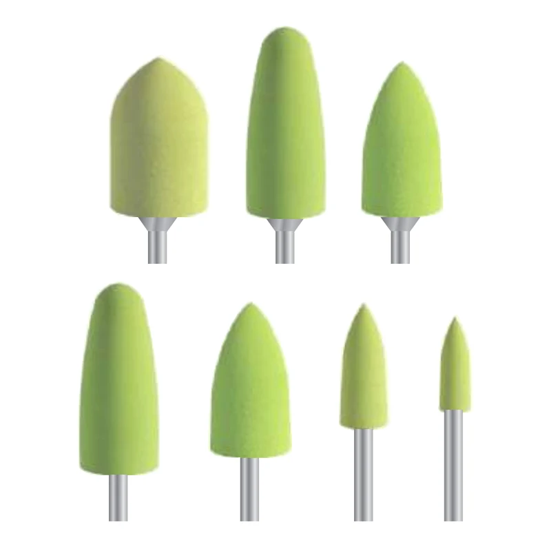 

Silicone Polishing Burs for Composites Resins Teeth Polishers Kit Dental Materials 10pcs/set