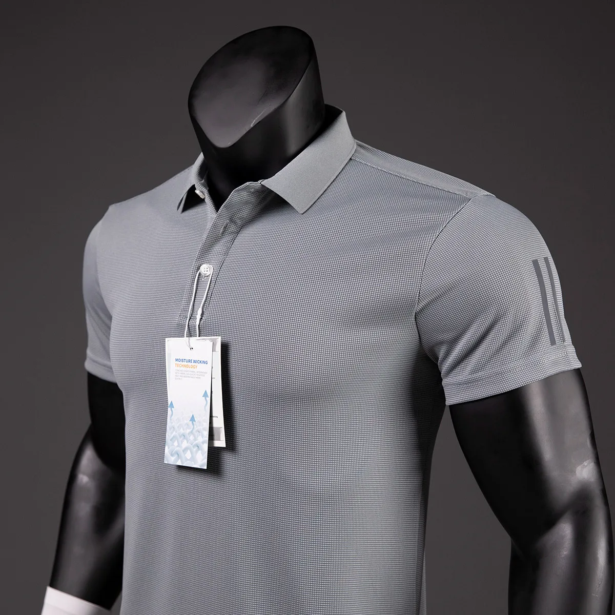 Men's Golf Shirt Luxury Sports Casual Polo Shirt Quick-drying Breathable Lapel Short-sleeved T-shirt for Man Summer FD22273300