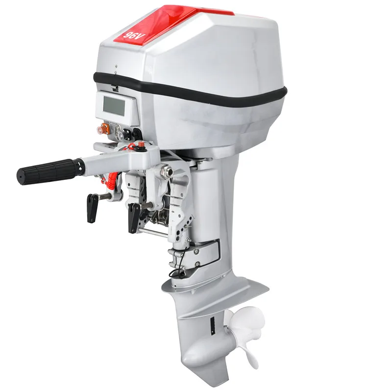 96V 20HP 15kw Outboard Battery Powered Electric Outboard Electric Boat Engine