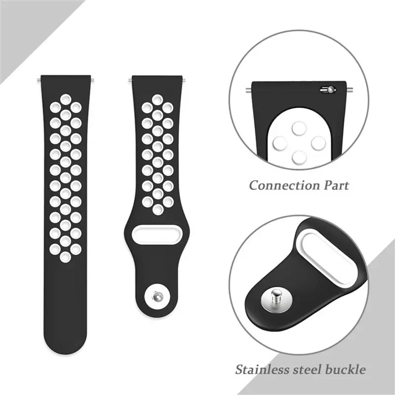 Silicone watchBand For Huawei Watch FIT 2 Straps smart wristband soft sport Replacement bracelet huawei fit2 correa Accessories