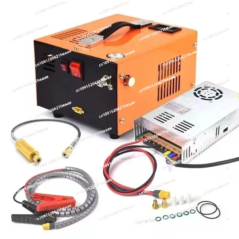 Suitable for Portable Air Compressor Tire Air Inflation Tool  300W 300Bar High Pressure Air Pump 12V/110V/220V