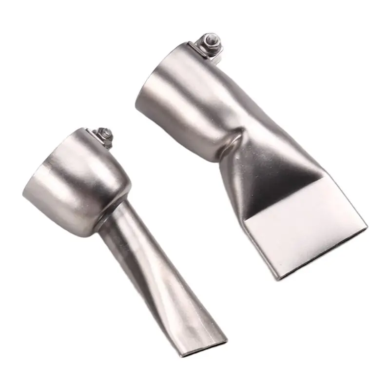 

Улучшенный инструмент для сварки горячим воздухом с 2 плоскими насадками из нержавеющей стали, 20 мм и 40 мм