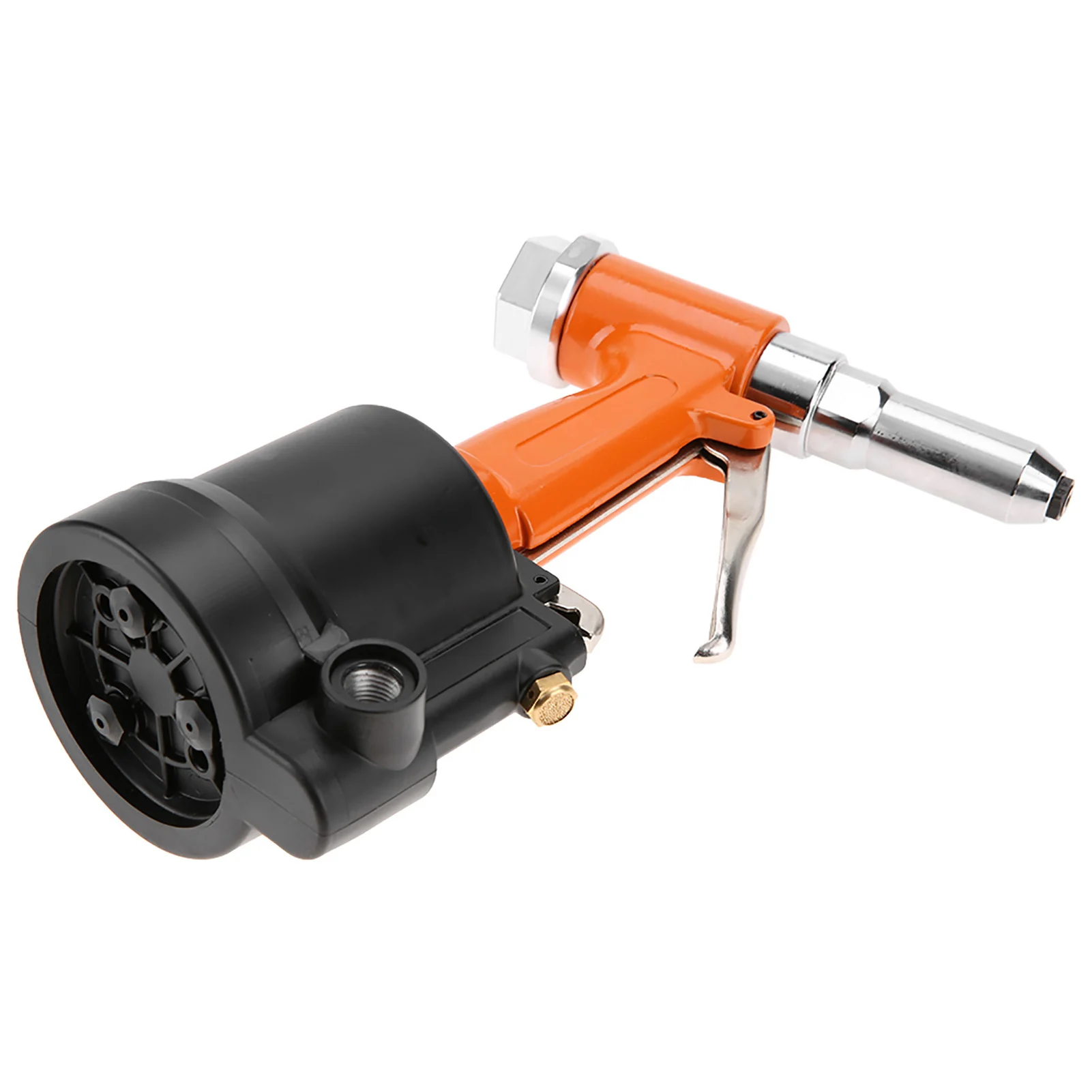 BKL-550 Pneumatic Nail Gun Hydraulic Type Pneumatic Riveter Riveting Tool Industrial Pneumatic Tools Orange Black Air Riveter ﻿