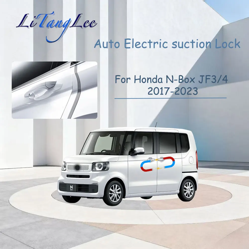 

Для Honda N-Box JF3/4 2017-2023 ​ ​ Автомобильная автоматическая дверная защелка с плавным закрыванием и приводом блокировки прохода — бесшумный доводчик с электрическим всасыванием