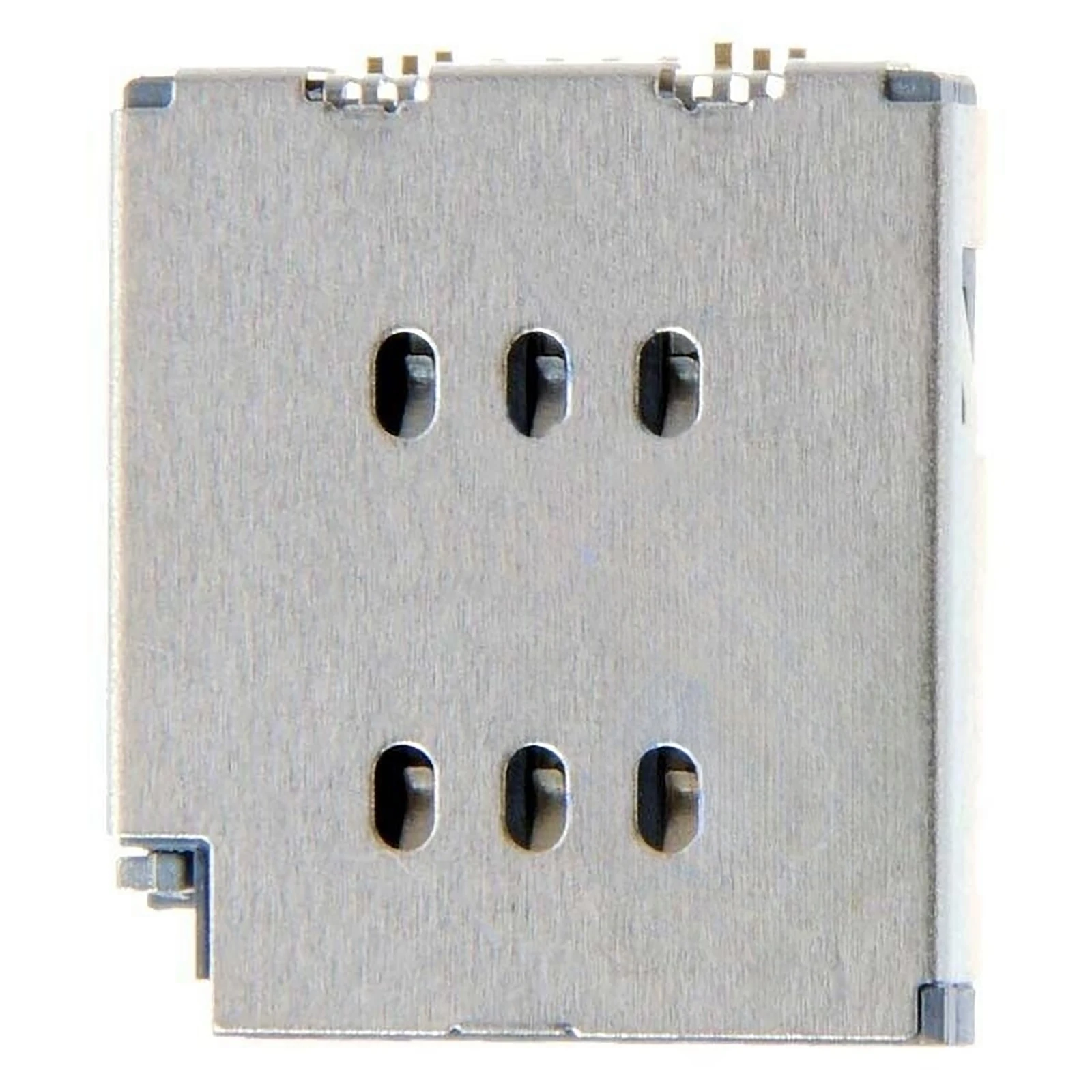 1Pc Dual SIM Card Reader Slot Socket Connector Flex Cable For iPhone XR XSMax Sim Card Tray With Cable Mobile Phone Repair Parts