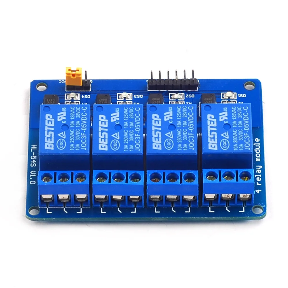 5V 4 Channel Relay Module 4-channel Relay Control Board For Arduino With Optocoupler Relay Output 4 Way Relay Module