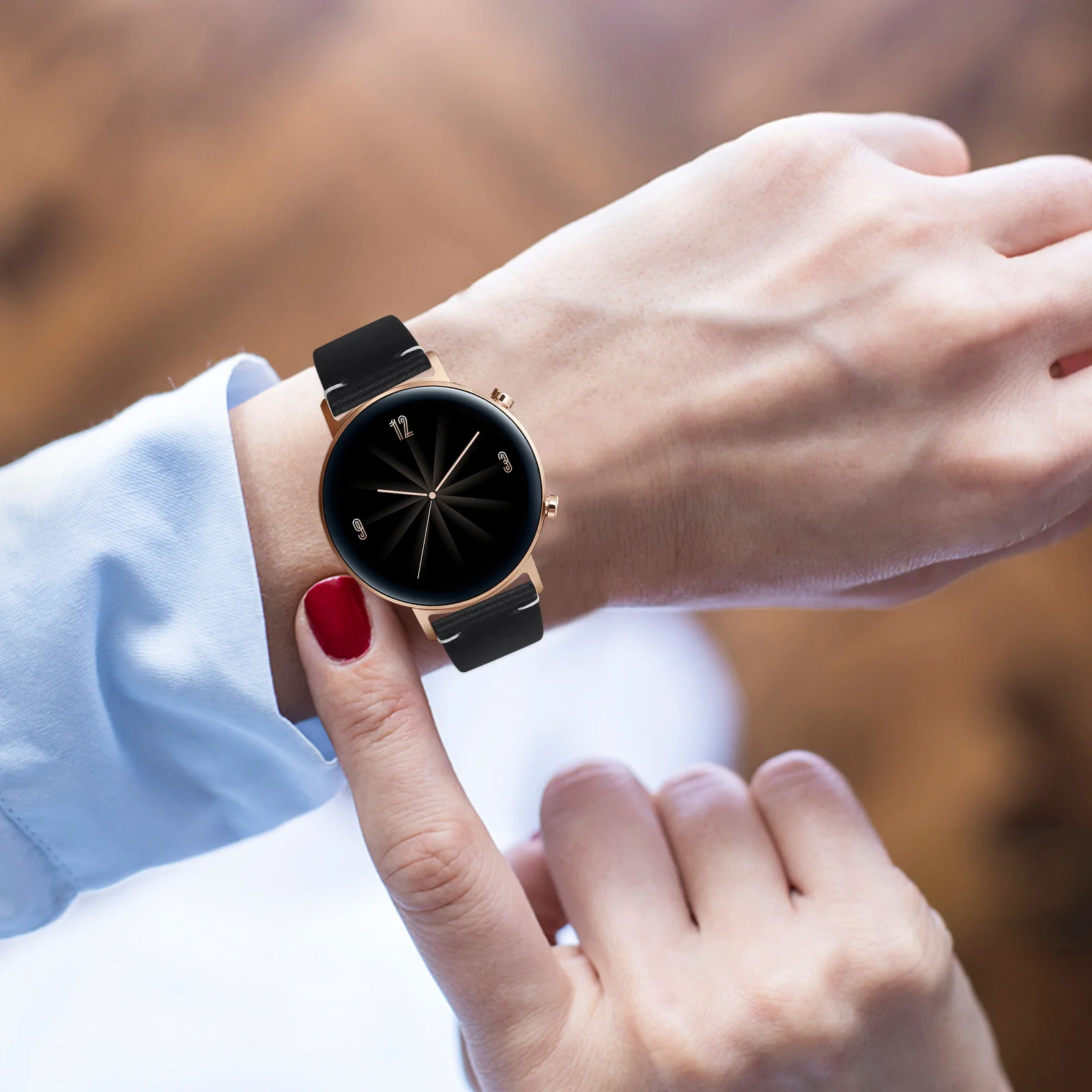 

1Pcs Ultra Thin Watch Strap Replacement Premium Adjustable Wristband Durable Comfortable Stylish for Meeting