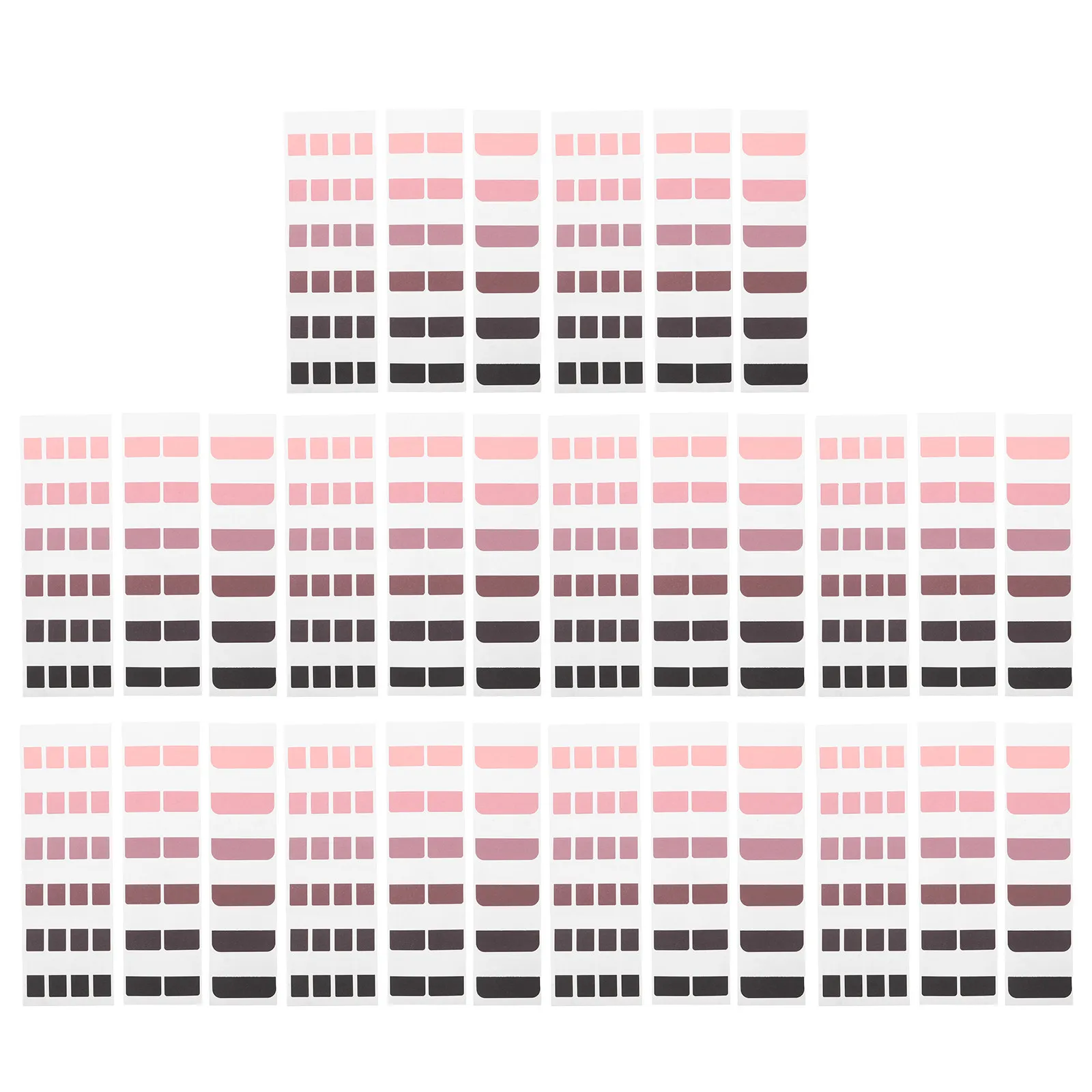 

Набор из 3-х градиентных клейких индексных закладок с возможностью письма, маркеры для страниц, этикетки, закладки для книг, для блокнотов, папок, файлов, планировщиков