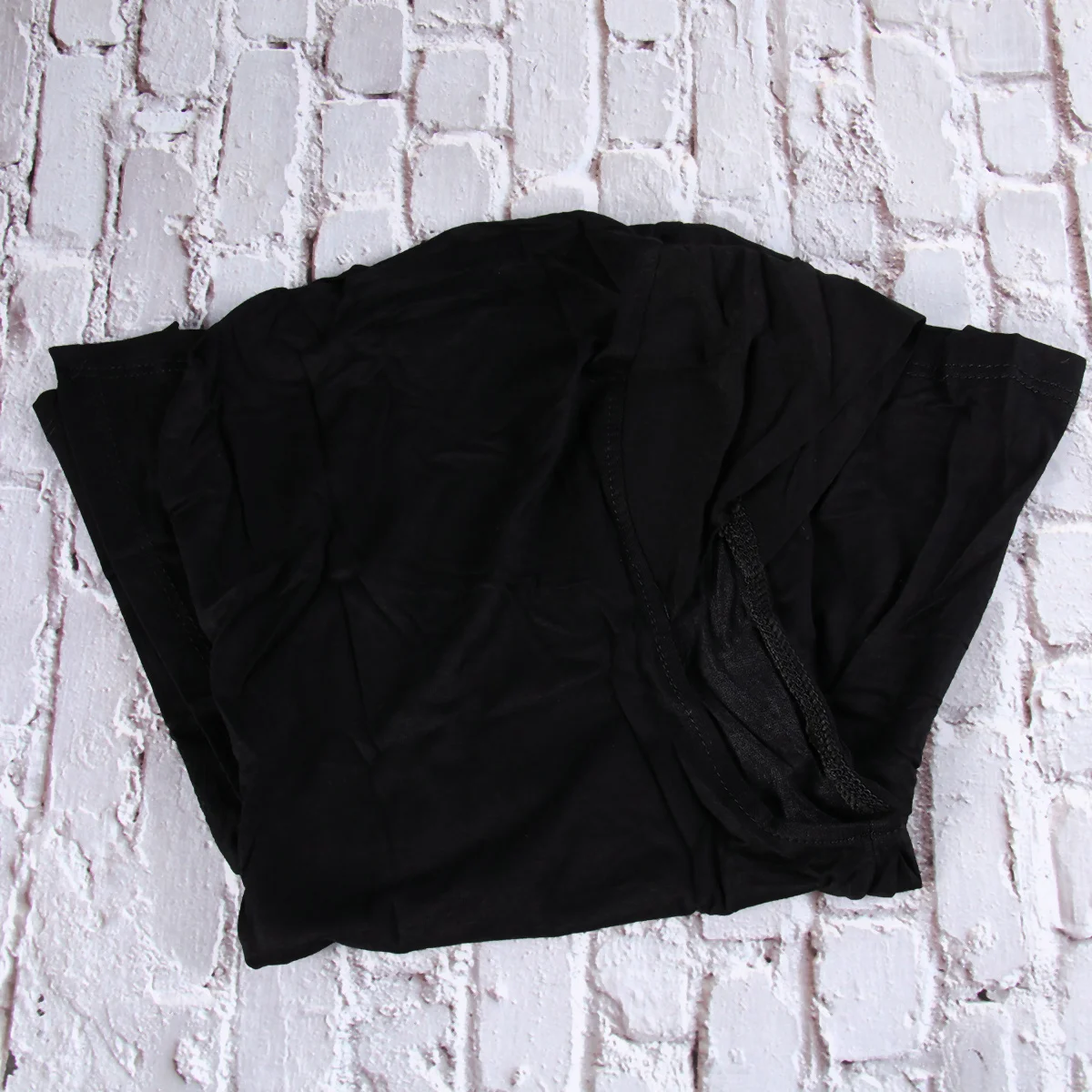 

Черный женский мусульманский хиджаб, полное покрытие, регулируемый внутренний крест, шея, шарф, исламский Рамадан, хиджаб, головной убор