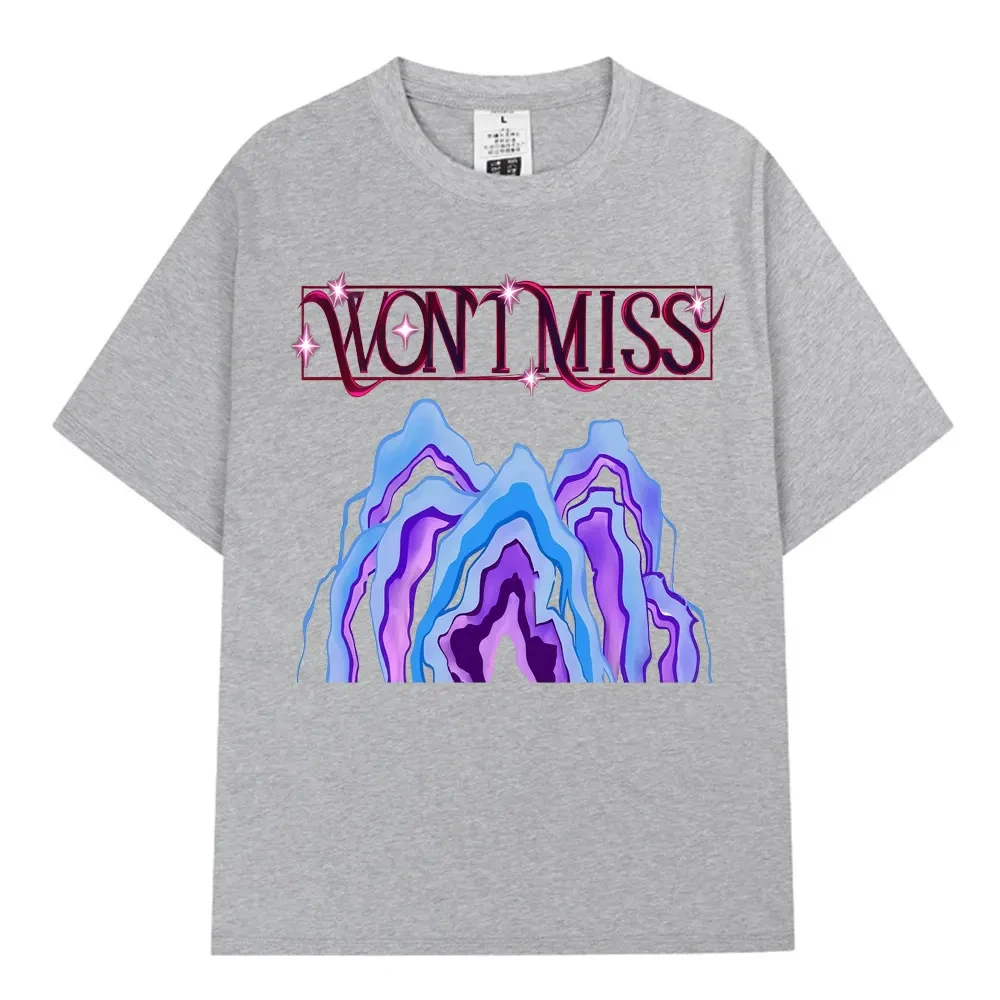 KPop شيطان الصيادين ميرا نفس النمط ميرش تي شيرت موضة خمر تي شيرت بلايز الرجال النساء الملابس القطنية مريحة المتضخم تي شيرت