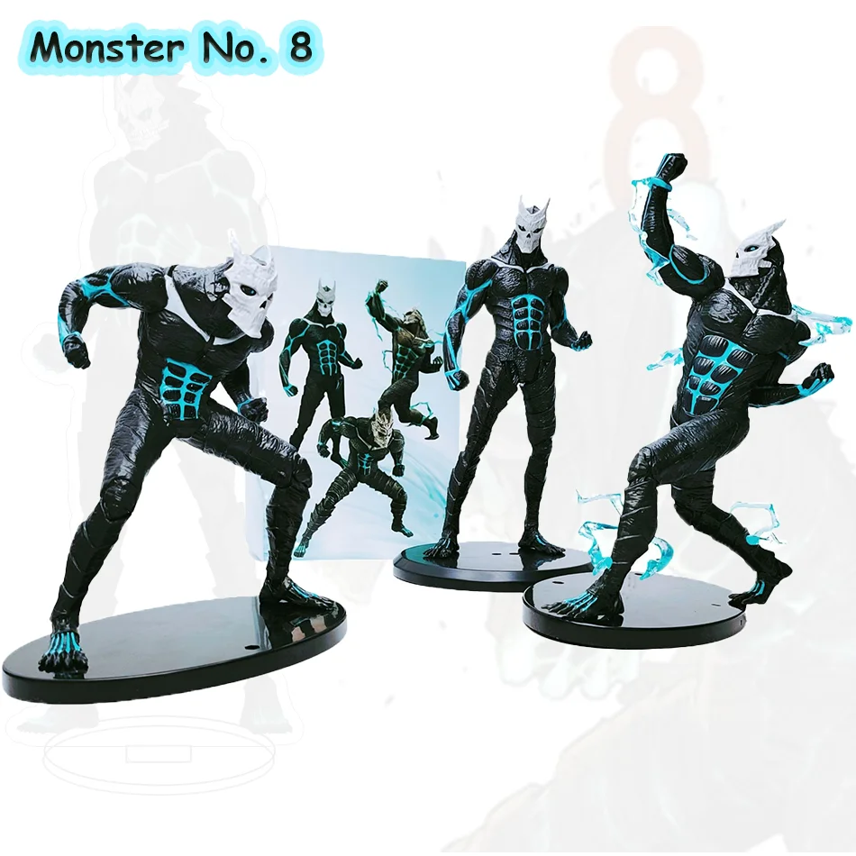 New Monster 8 Figure 16-21cm Kaiju Number Eight Figure Kafka Hibino Stands Monster Form No. 8 Anime Decoration Model Ornaments