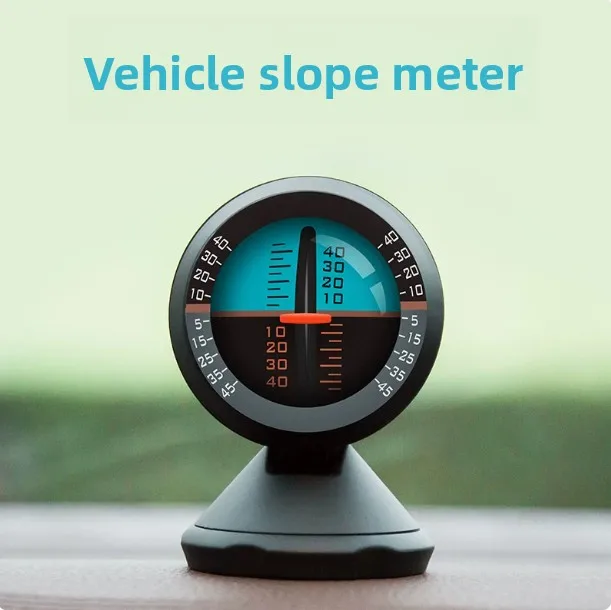 Vehicle slope meter Adjustable angle Off-road balancer Outdoor car self-driving travel tool