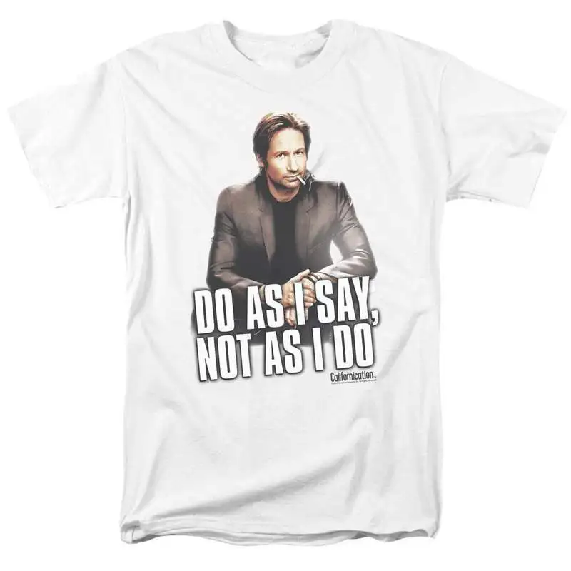 Californication TV Show T Shirt David Duchovny cotton graphic SHO309