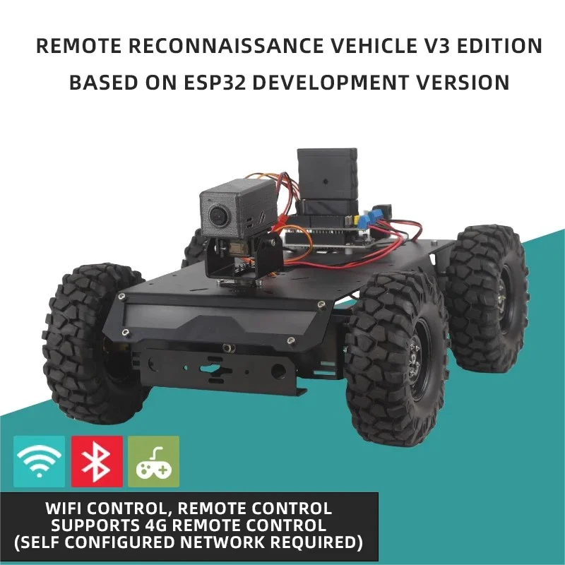 Wireless Video Remote Control Car, Supports 4G