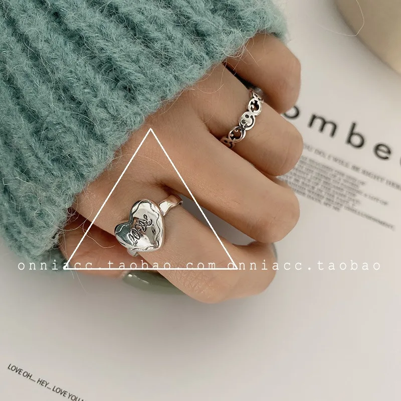 G&D Geometric design adjustable opening ring suitable for women's jewelry gifts